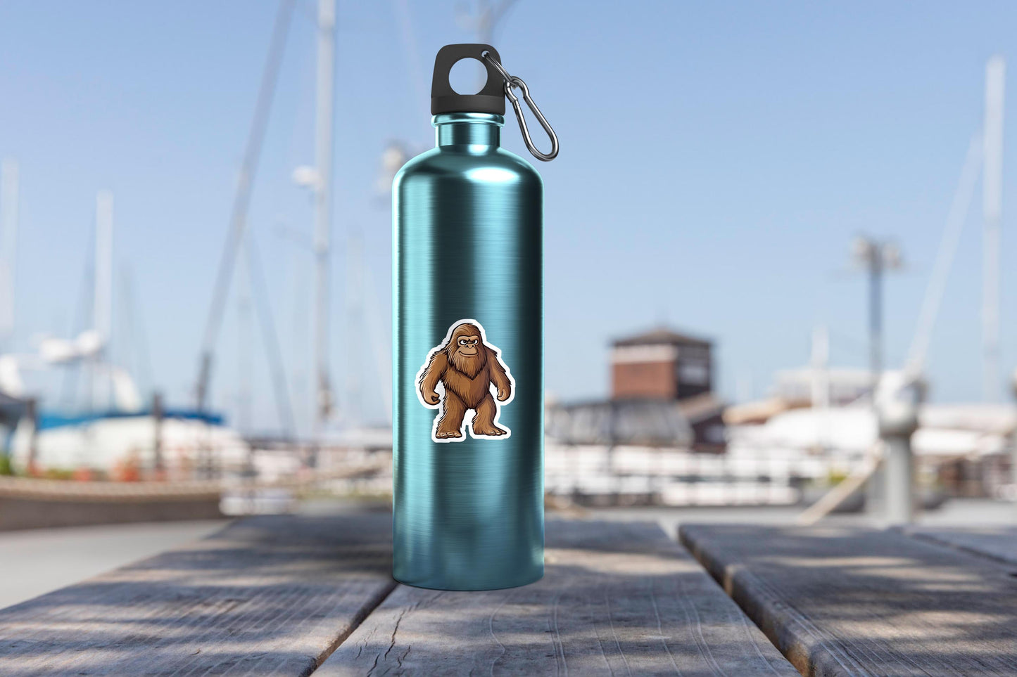 Adorable Bigfoot Vinyl Sticker - Add a Touch of Cryptid Charm!