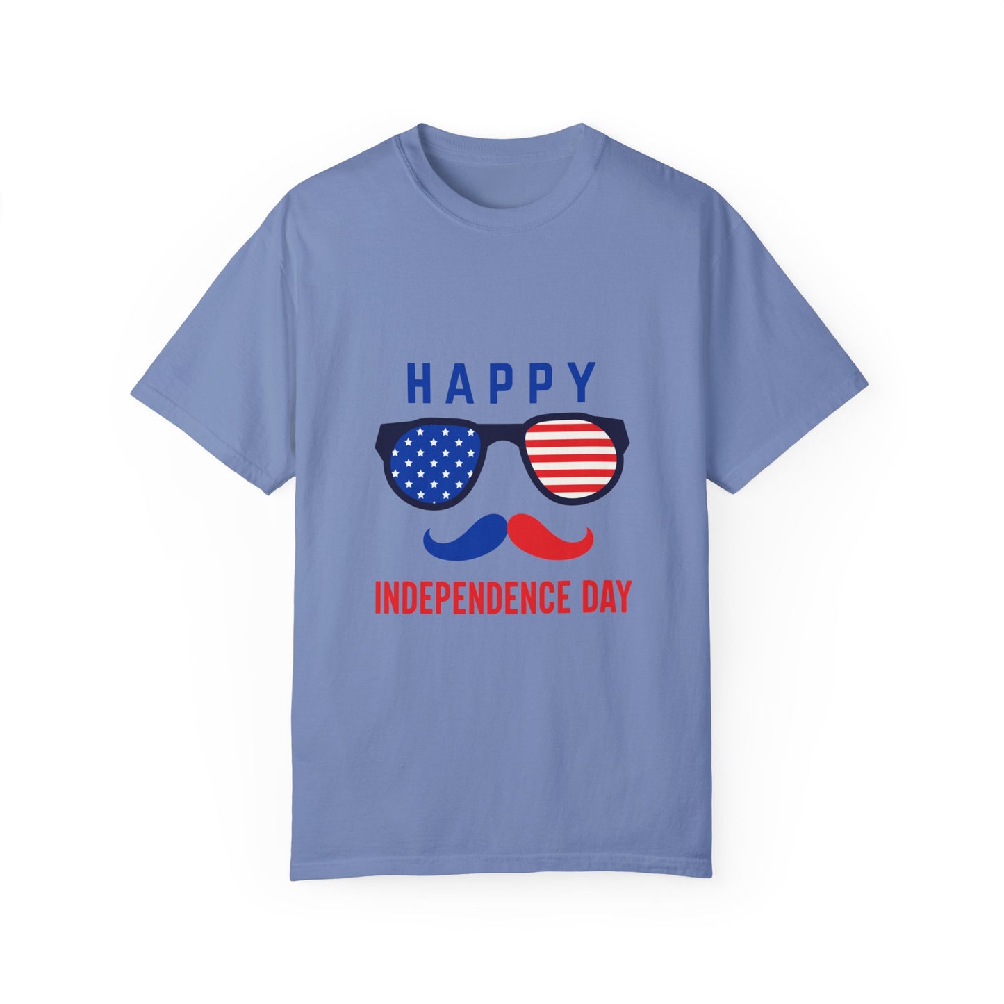 Happy Independence Day  Unisex Garment-Dyed T-shirt