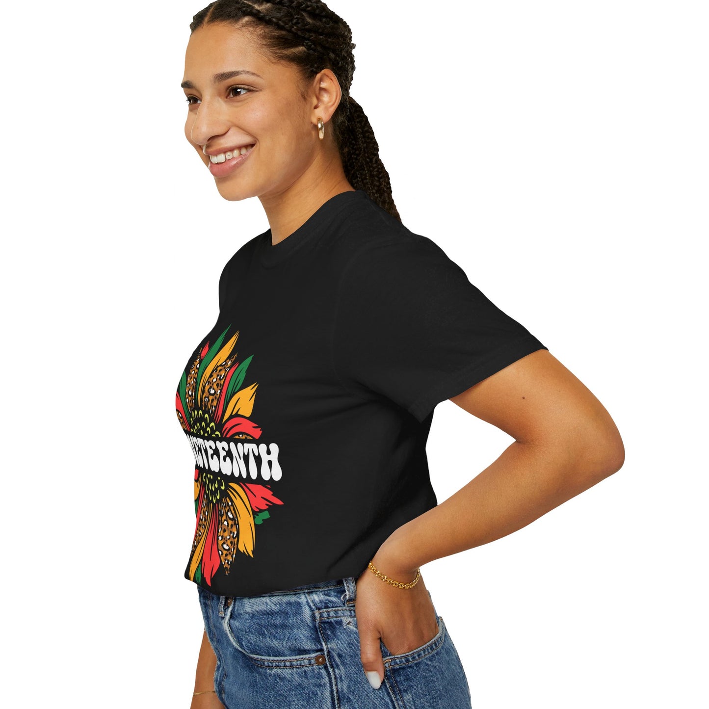 Juneteenth, Unisex Garment-Dyed T-shirt