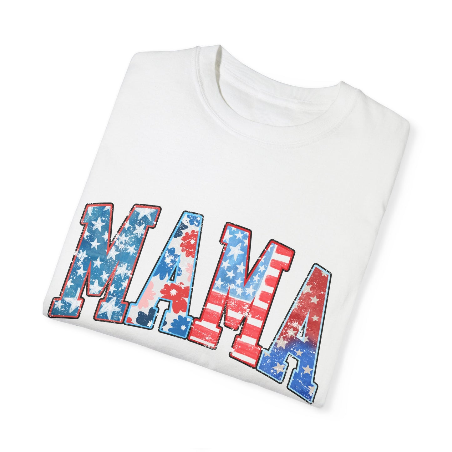 Mama America  Garment-Dyed T-shirt