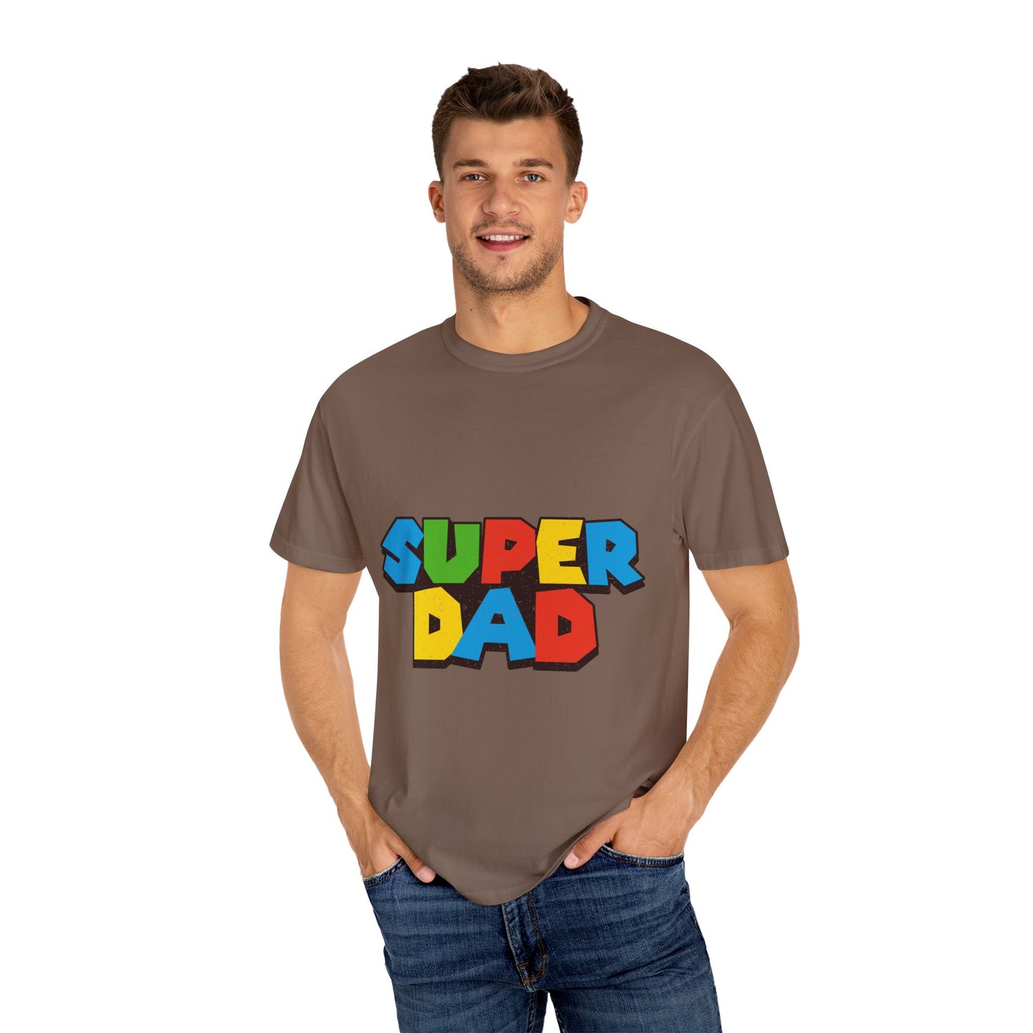 Super Dad Men's Garment-Dyed T-shirt