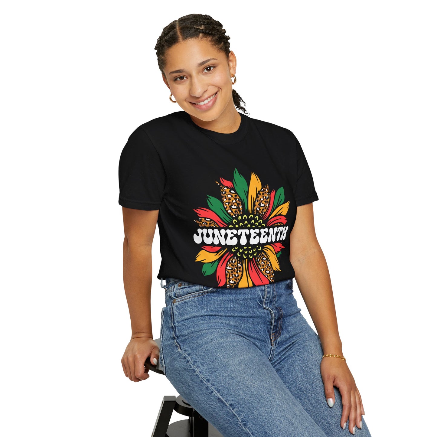 Juneteenth, Unisex Garment-Dyed T-shirt