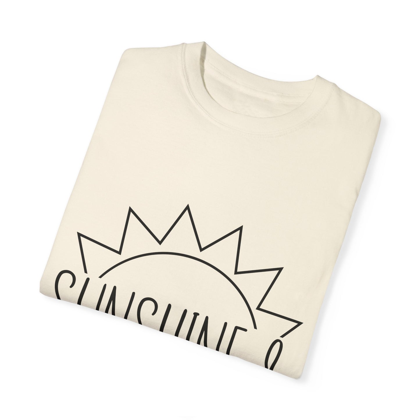 Sunshine & Summertime Unisex Garment-Dyed T-shirt