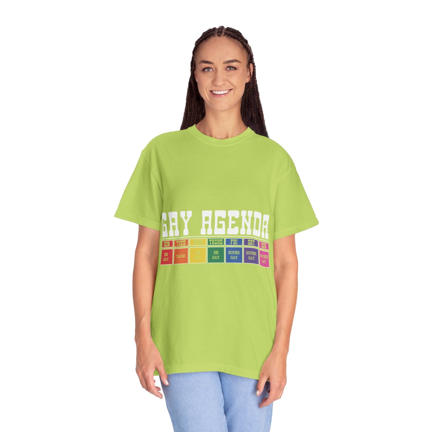 Gay Agenda Unisex Garment-Dyed T-shirt