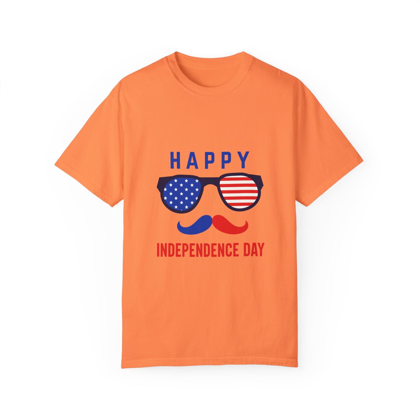 Happy Independence Day  Unisex Garment-Dyed T-shirt