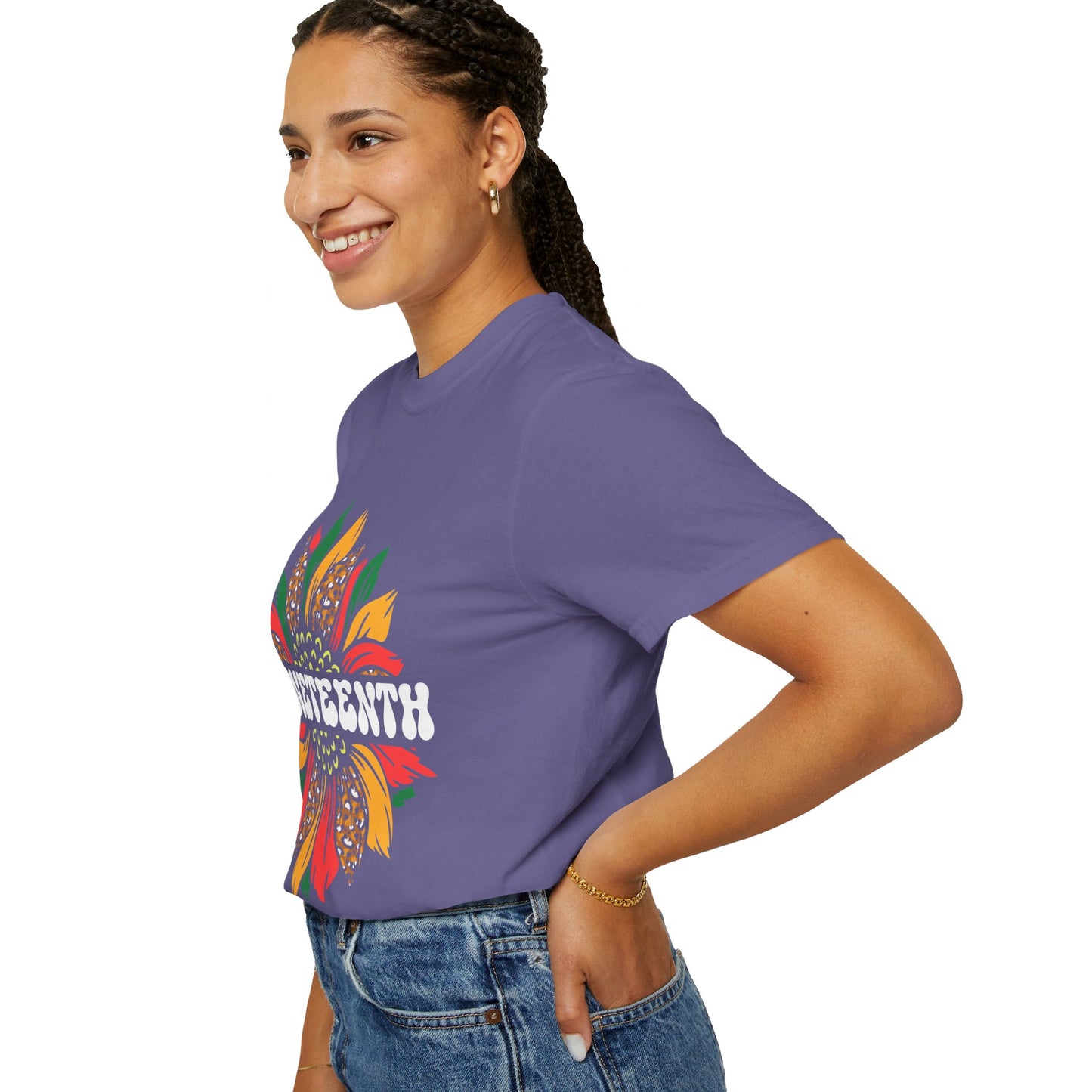 Juneteenth, Unisex Garment-Dyed T-shirt