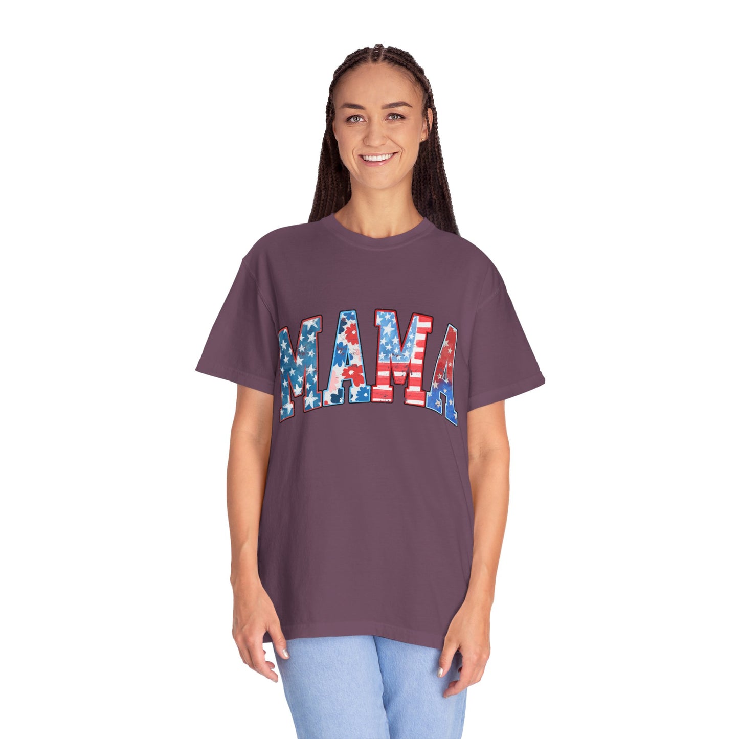 Mama America  Garment-Dyed T-shirt