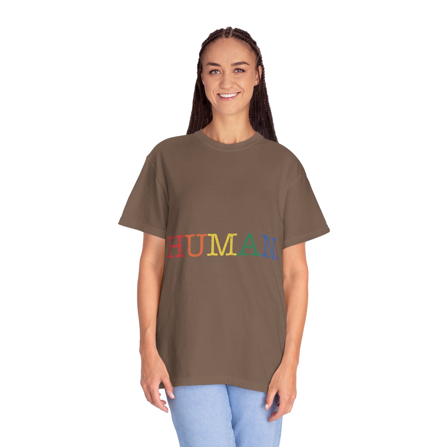 Human Unisex Garment-Dyed T-shirt