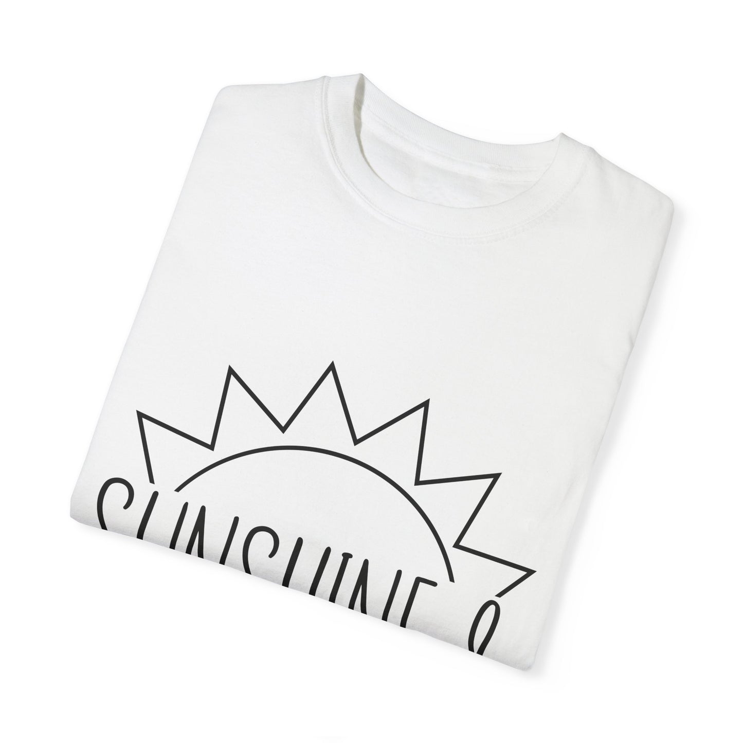 Sunshine & Summertime Unisex Garment-Dyed T-shirt