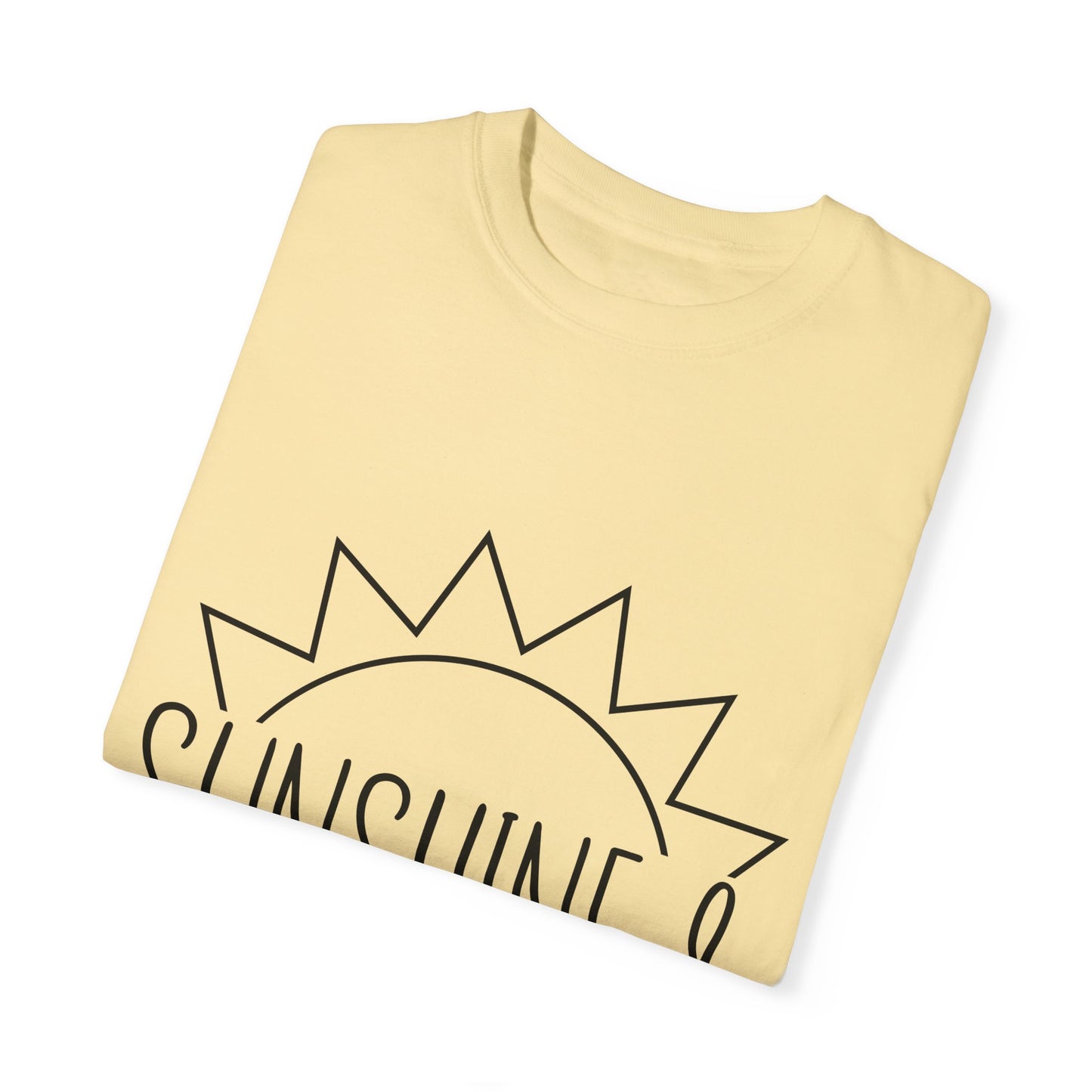 Sunshine & Summertime Unisex Garment-Dyed T-shirt