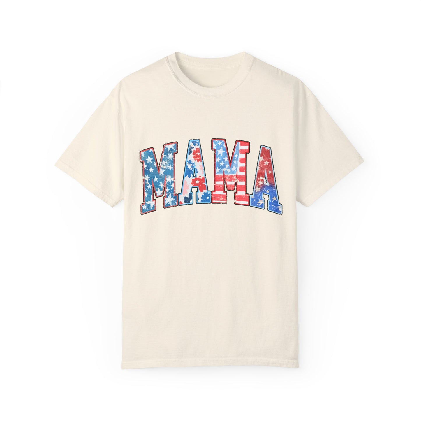 Mama America  Garment-Dyed T-shirt