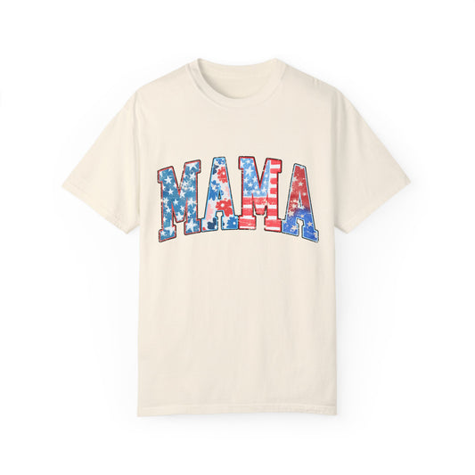 Mama America  Garment-Dyed T-shirt