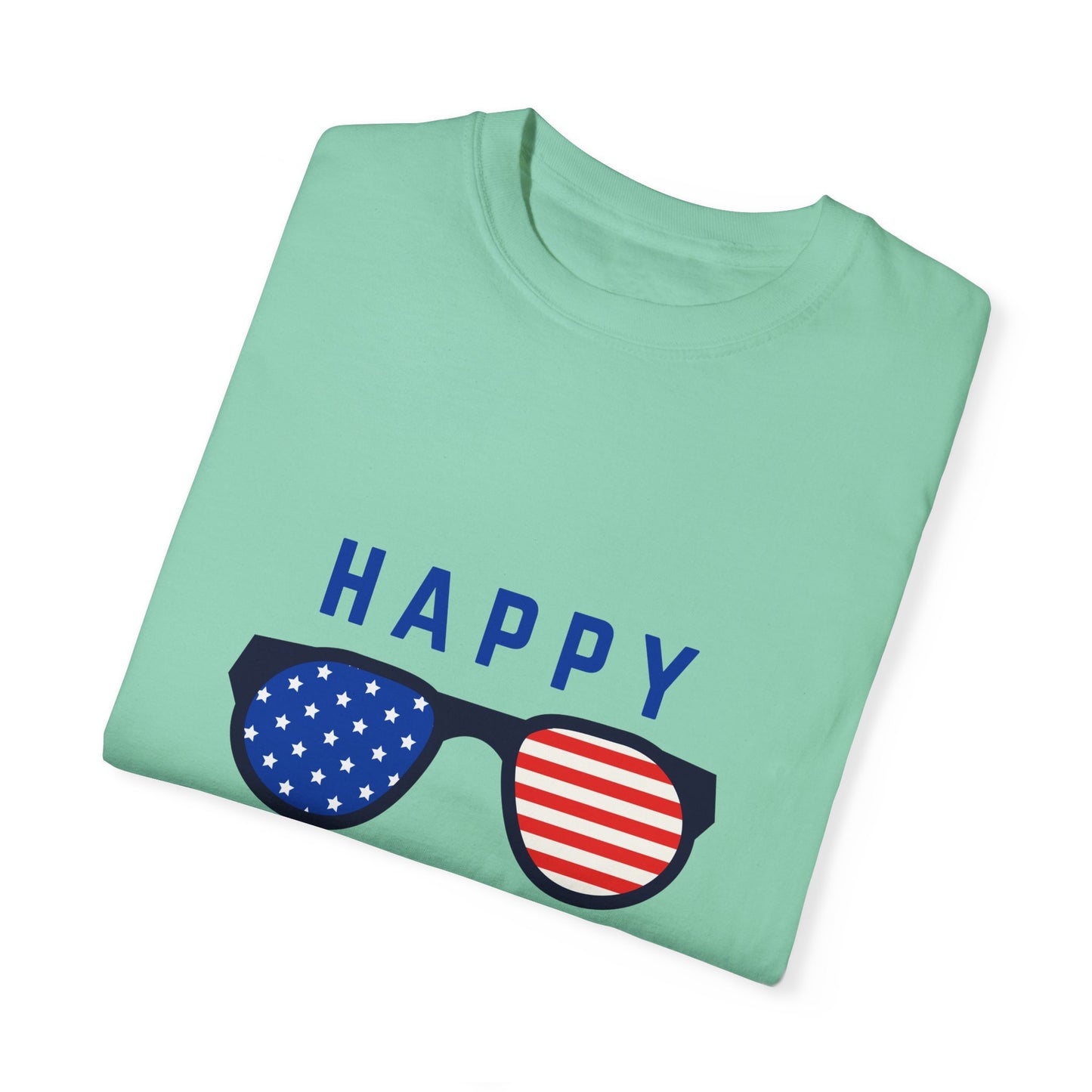 Happy Independence Day  Unisex Garment-Dyed T-shirt