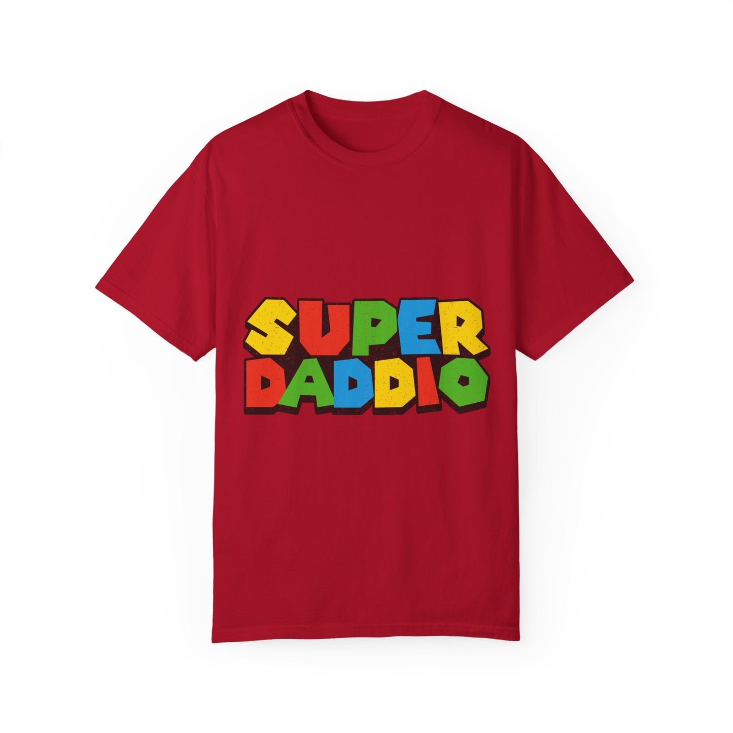 Super Daddio,  Men's Garment-Dyed T-shirt