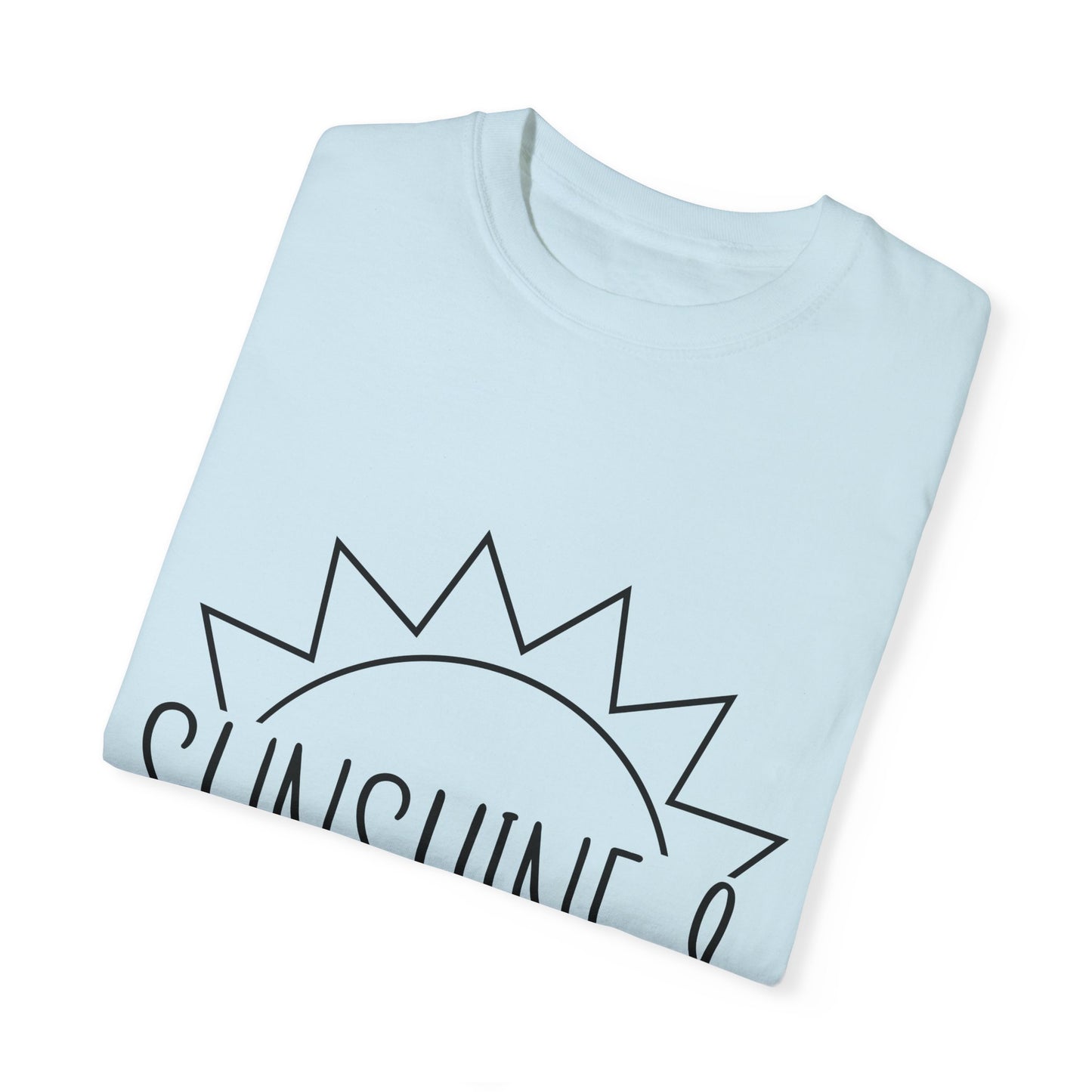 Sunshine & Summertime Unisex Garment-Dyed T-shirt