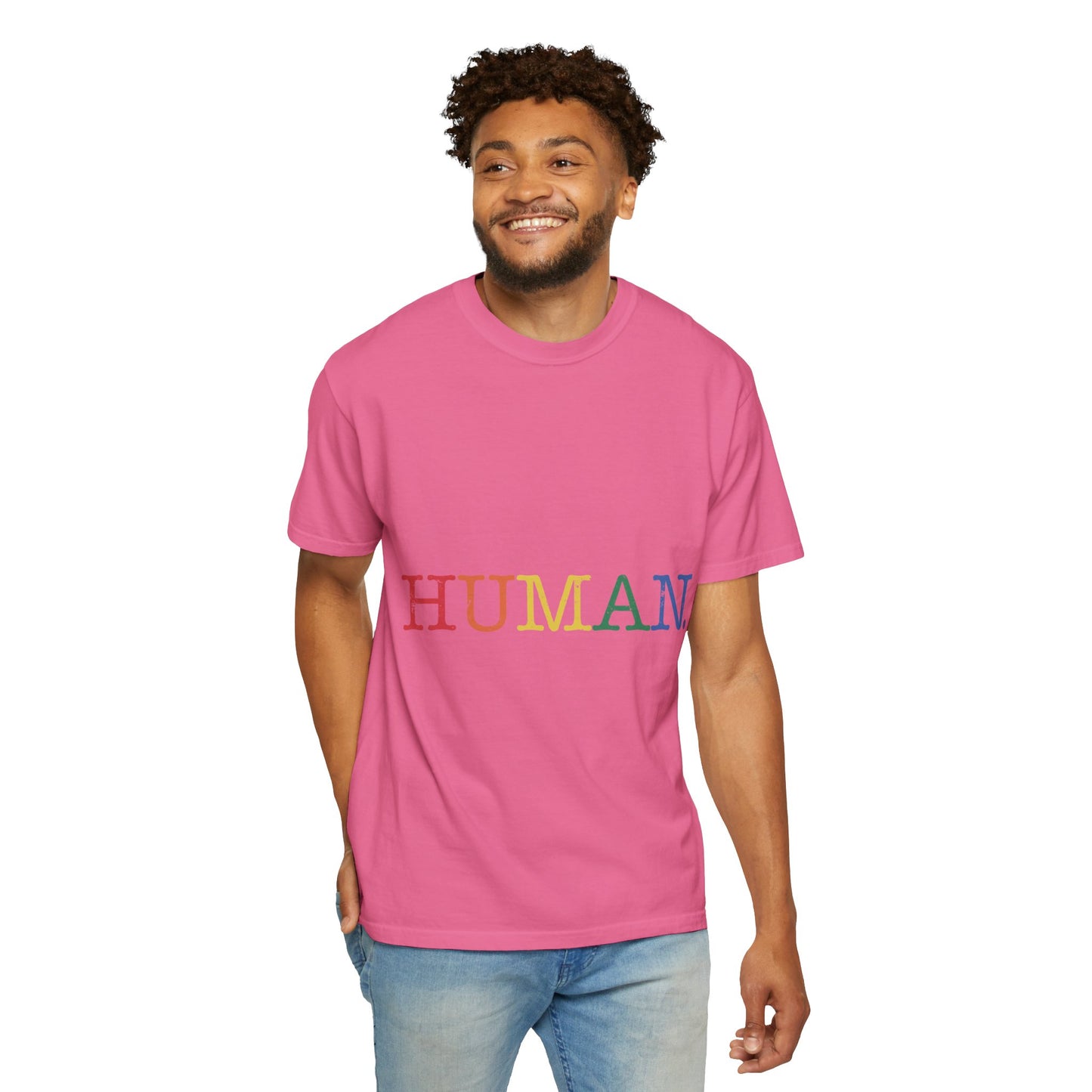 Human Unisex Garment-Dyed T-shirt