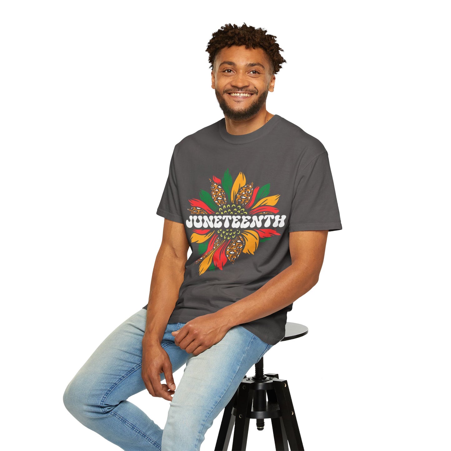 Juneteenth, Unisex Garment-Dyed T-shirt