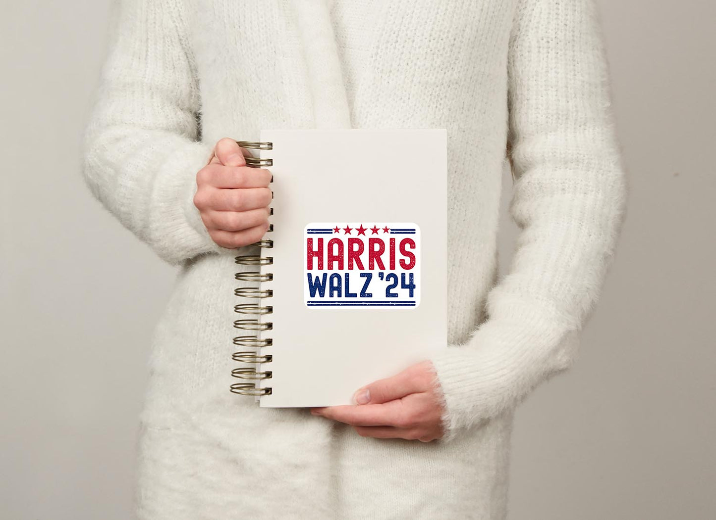 Harris Walz 2024 Vinyl Sticker - Durable and Weatherproof