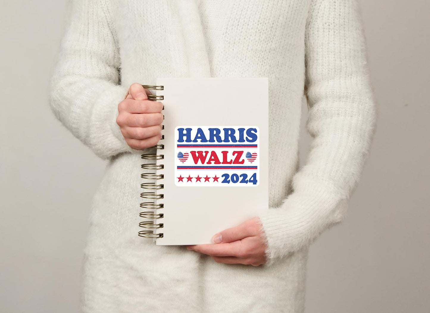 Harris Walz 2024 Vinyl Sticker