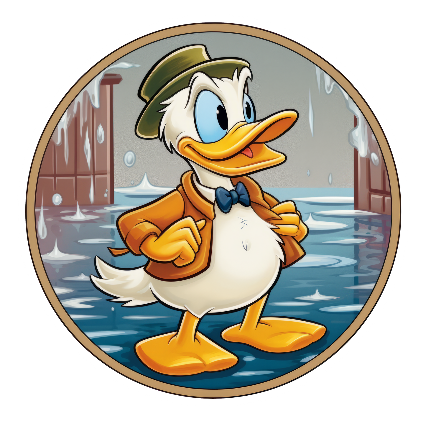 Cute Duck Sticker