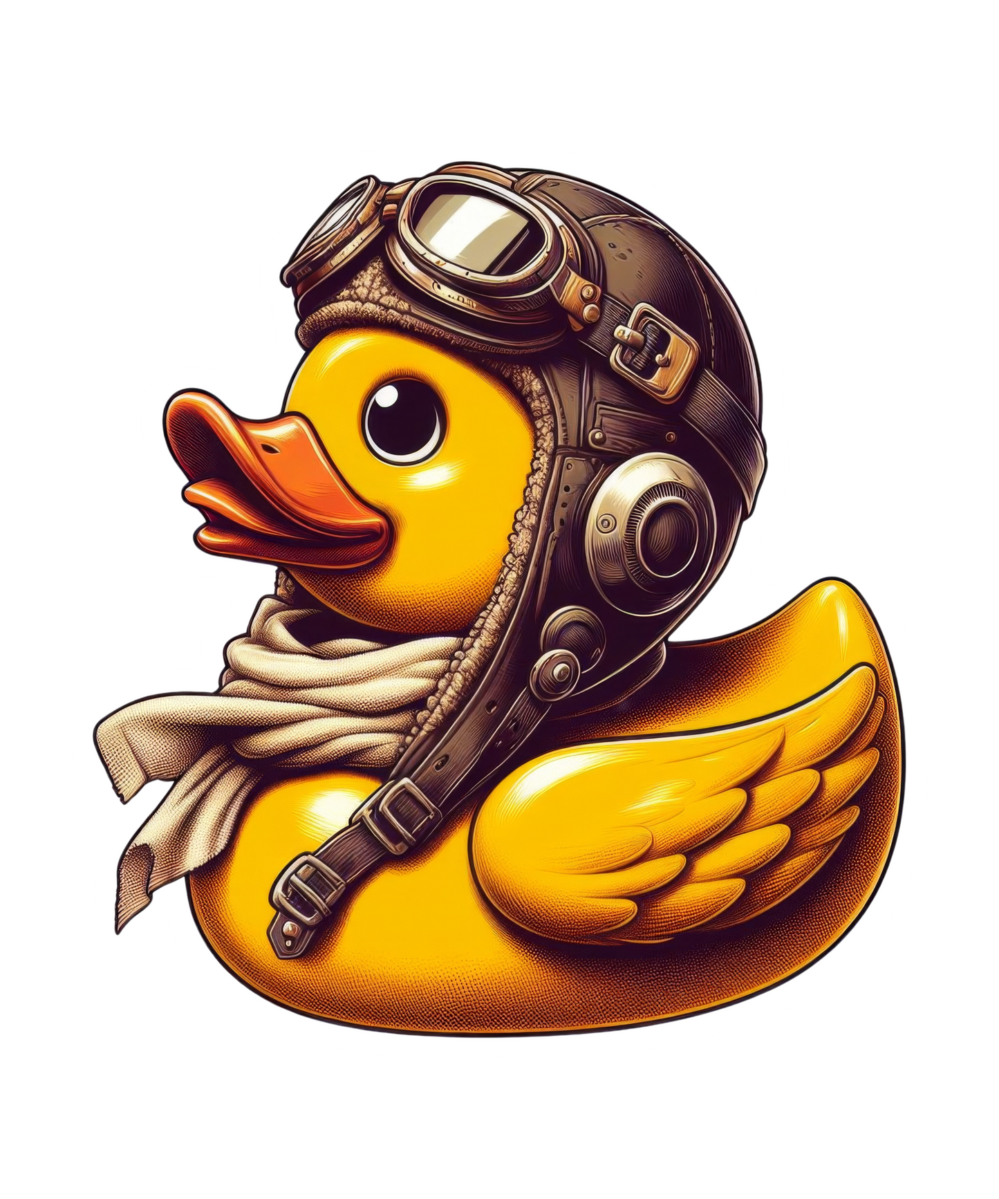 Pilot Rubber Duck Vinyl Sticker